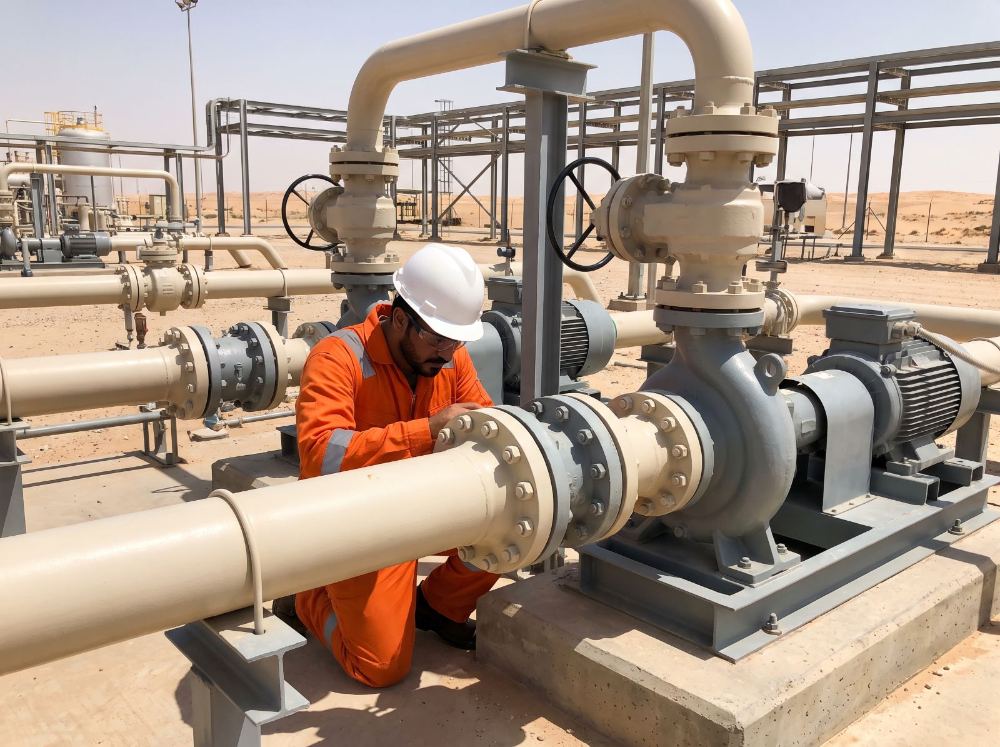 Process piping and equipment